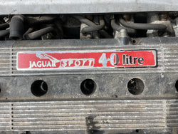 JaguarSport XJR XJ40 4.0 engine top badge