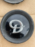 Daimler Jaguar D logo emblem X300 X308 XK8 XJ40 XJS wheel badges x4 set. CCC6348