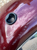 Jaguar x308 XJ8 rear back bumper Madeira Red with parking sensors