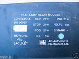 Jaguar XJ40 Rear Lamp Relay Modules LMD224DA BFM 93-94