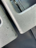 Range Rover L322 2002-06 Inner Door Handle Surrounds Silver Plastic Trims covers Set X4