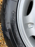 Jaguar X300 X308 XJ40 16” Dimple alloy wheels and tyres x4 8Jx16