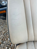 JAGUAR XJ40 XJ6 Sovereign AEM Magnolia Leather Front left Seat with Sage Green piping 93-94 Van camper