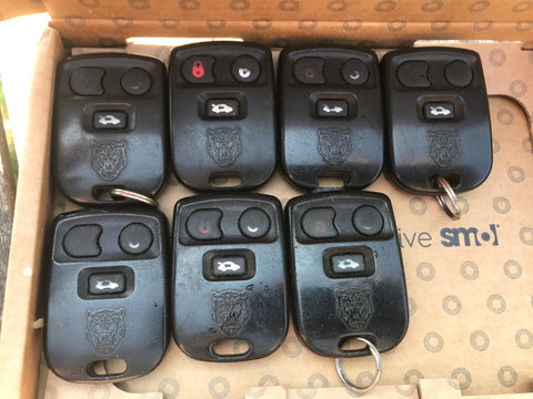 Jaguar 3 Button Remote Key Fob Job Lot X-type S-type XR83-15K601-BA XR8315K601BA