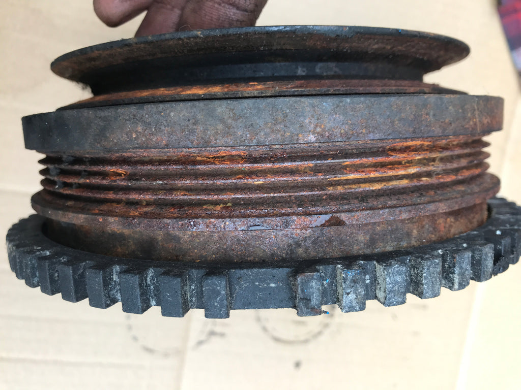 Jaguar XJ40 XJS 6cyl Crank Damper 4 Groove Pulley Harmonic Balancer EB