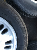 Jaguar XJ40 X308 X300 Kiwi 16” 7Jx16 Alloy wheels x4 with tyres