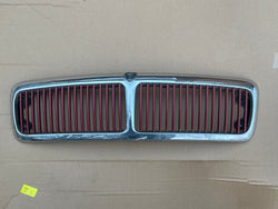 Jaguar X300 XJ6 XJ Sport grill stainless steel chrome with red vein inserts