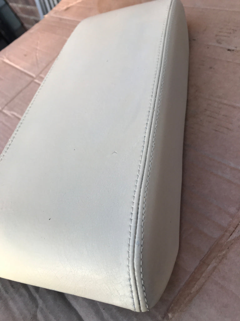 Jaguar Daimler XJ40 Leather Centre Console Lid Arm Rest AEM Magnolia g ...