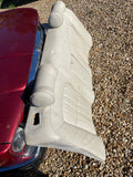 JAGUAR X308 XJ8 NED IVORY Leather Rear back Bench Seat upper section 97-2002