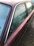 Jaguar X300 X308 stainless steel roof gutters x2 left and right