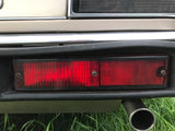 Jaguar XJ40 rear bumper with fog lamps and side reflectors