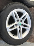 Jaguar XK8 X300 X308 XJ40 Gemini 17” Alloy wheels x4 with Pirelli tyres