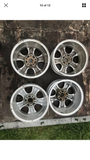 JAGUAR 16” BK RACING alloy Wheels X4 7.5Jx16 5x120 PCD EMR 110-7516