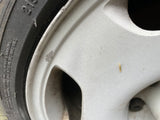 JAGUAR 17" X300 X308 XJ40 XK8 XJR6 XJR Alloy wheel and tyre x1 MNA6116AA 17x8J 5x120.65 PCD