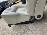 Jaguar XJ40 Sovereign 88-92 HEZ Parchment RH front seat with piping