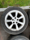 Jaguar S-Type X-Type 16” Tobago Alloy wheels x4 with tyres 205/55/16 91V