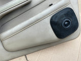 Jaguar XJ40 Daimler XJR Leather Door Card AEE Doeskin Left rear 86-92