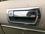 Jaguar OSF Right front outer chrome door handle 90-94 models