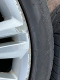 JAGUAR XF XJ X351 X250 X251 Caravela 19" 8.5Jx19 alloy wheels & tyres X4 8W83-1007-GB