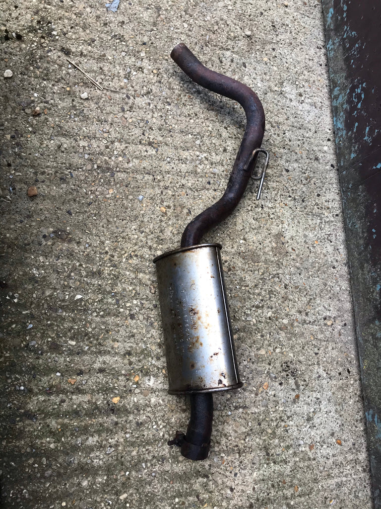 Jaguar X300 XJ6 Genuine Left Side Mid Over Axle Exhaust Box Sections