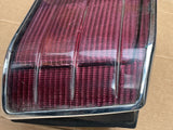 Jaguar XJ40 Sovereign Right side Rear Red Tail lamp with chrome surround trim DBC12196