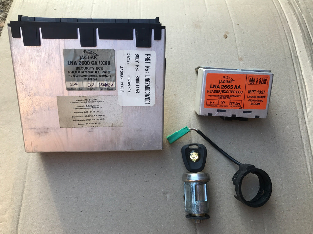 Transponder Module Box Jaguar X300 Security system set up module key lock Transponder Reader ...