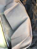 NOS NEW Jaguar 3.2s 4.0s Sport 93-94 front Seat back leather cover Savill Grey LDY with Cherry Red stitching Left or Right