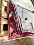 Jaguar X308 XJ8 97-02 stripped Door shell left front NSF SWB CGH Red Madeira Pearl Metallic