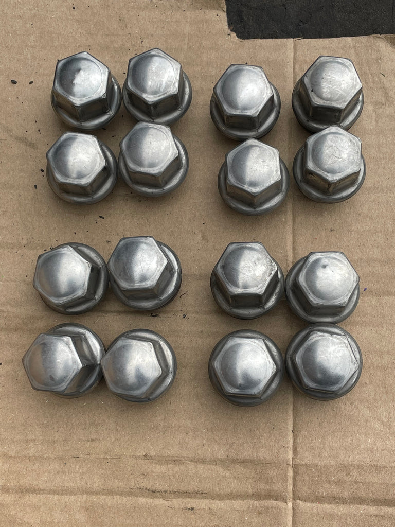 Jaguar XJ40 X300 X308 XJ8 XK8 wheel nuts set of 16 Alloy cap short ...