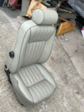 Jaguar XJ40 Sovereign 88-92 HEZ Parchment LH front seat with piping