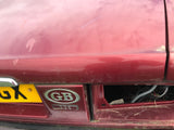Daimler Jaguar XJ40 boot lid CFH Flamenco Red RUST FREE.