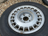 Daimler JAGUAR XJ40 15” Roulette alloy wheels x2 15x7J CCC2706