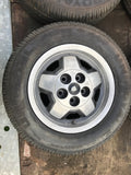 JAGUAR 15" XJS S3 Starfish Alloy wheels x4 15x6.5 5x120 PCD CAC4379 ET28.5 with tyres