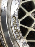 Jaguar fit FONDMETAL Lattice 15” Alloy wheels x4 5x120.6 2600/E3 KBA40810 7JX15