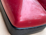 Daimler Jaguar XJ40 Door Wing Mirrors x2 set with Flamenco Red CFH Covers 93-94 Models