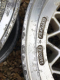 Jaguar fit FONDMETAL Lattice 15” Alloy wheels x4 5x120.6 2600/E3 KBA40810 7JX15
