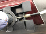 Jaguar X308 OSF driver’s door inner door handle/ pull with cable. Also door check strap,
