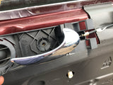 Jaguar X308 OSF driver’s door inner door handle/ pull with cable. Also door check strap,