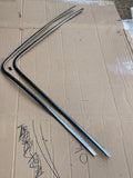Jaguar XJ40 88-93 front screen stainless steel chrome outer finisher strip