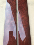 Jaguar XJ40 93-94 3.2s 4.0s Rosewood veneer pieces