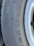 Jaguar X300 X308 XJ40 16” Eclipse alloy wheels and tyres x4 8Jx16 MNF6113BB