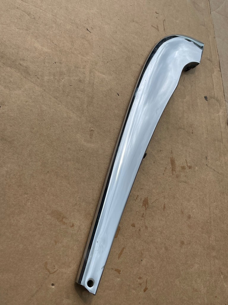 Jaguar X300 Front Bumper Side Chrome Stainless Steel Trim left side