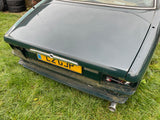 Daimler Jaguar XJ40 boot lid BRG HFB racing green.
