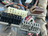 Jaguar XJ40 93-94 centre fusebox connector plugs with a short length of wiring