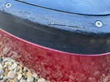 Jaguar XJ40 93-94 lower front Valance Spoiler Splitter Defuser complete CFA Flamenco Red