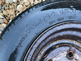 Brian James 12” Steel Trailer wheels & tyres x4 155/70 R12 5 STUD 140MM PCD, NO OFFSET spares or repairs