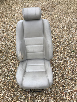 Jaguar X300 Right Driver Seat AGD OATMEAL