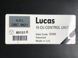 NEW NOS Jaguar XJ40 XJS AJ6 4.0 MANUAL ECU Lucas Electronic Control Unit Engine Injection Module DBC9621