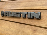 Genuine BL British Leyland Austin Car Badge Allegro JF 6405 193mm X 20mm