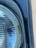 Jaguar XJ40 XJ6 Quad Lamps set with black surrounds & Rubber backing